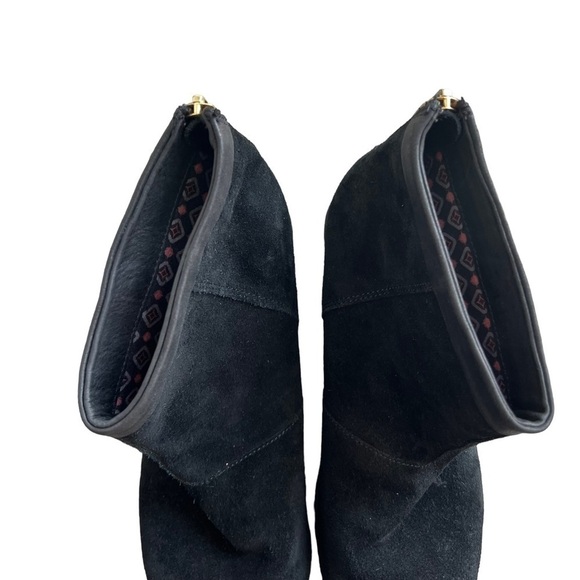 Cougar - Suede Waterproof Platform Wedge Ankle Winter Boot Sz 9 - Picture 5 of 10